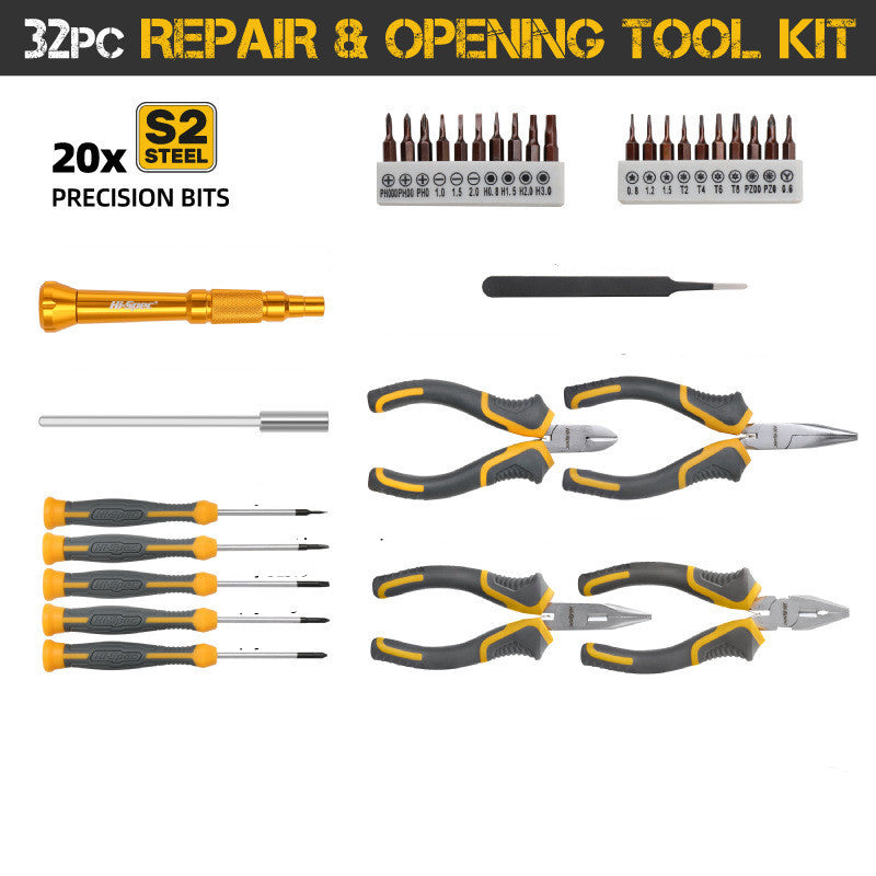 Screwdriver Set Of 32 Precision Repair Tools