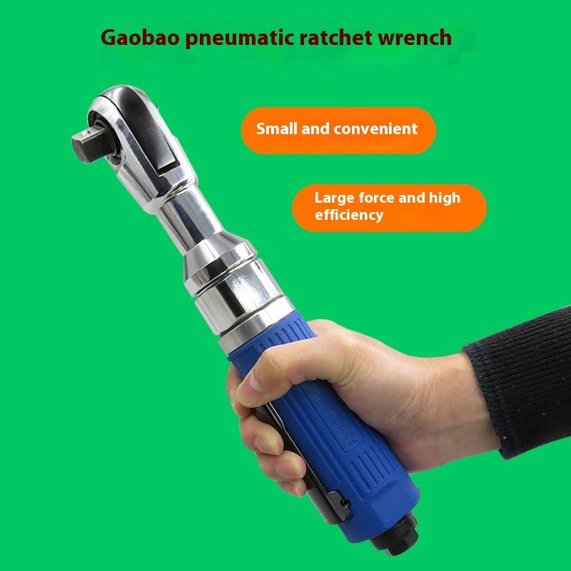 Pneumatic Ratchet Wrench 90 Degree L Right Angle