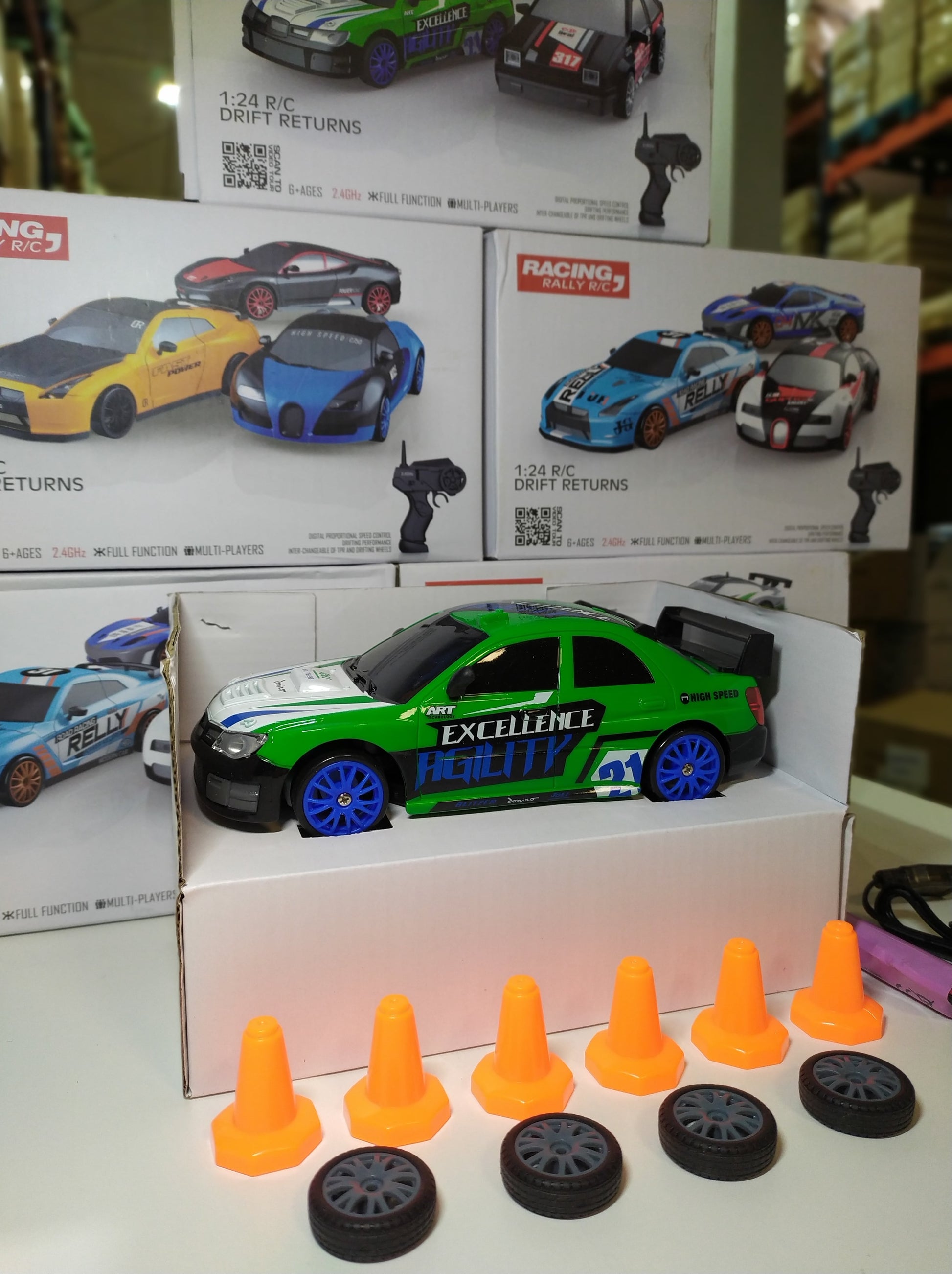 Coche teledirigido drift 1:24 SUBARU - additional image 11